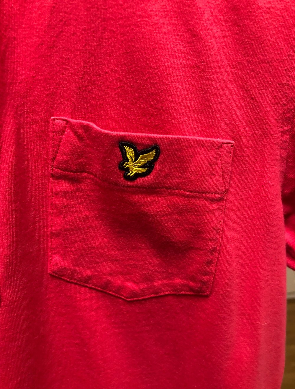 Polohemd von Lyle & Scott Vintage rot