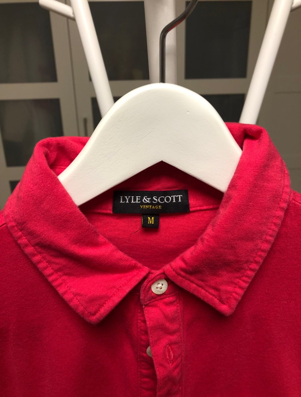 Polohemd von Lyle & Scott Vintage rot