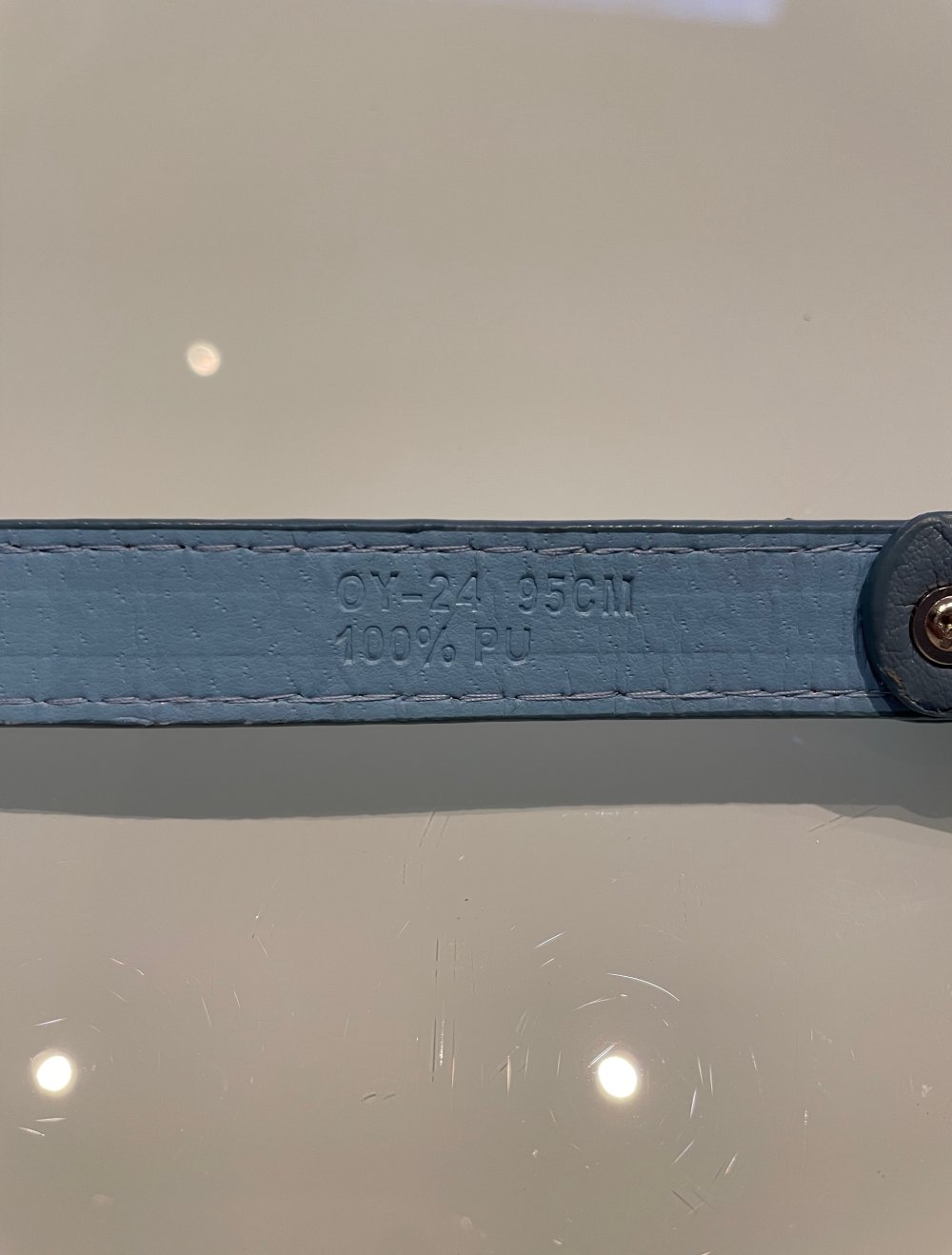 blauer Gürtel