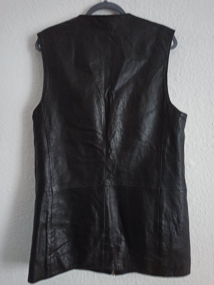 Cooles Lederkleid