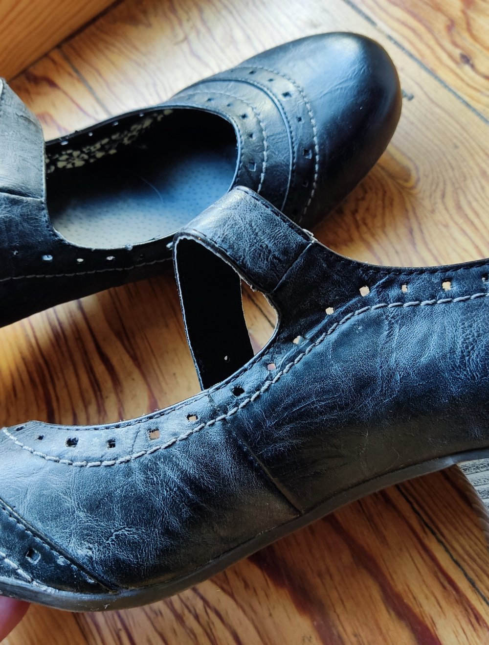 Pumps, neu von Ariane, blau schwarz !