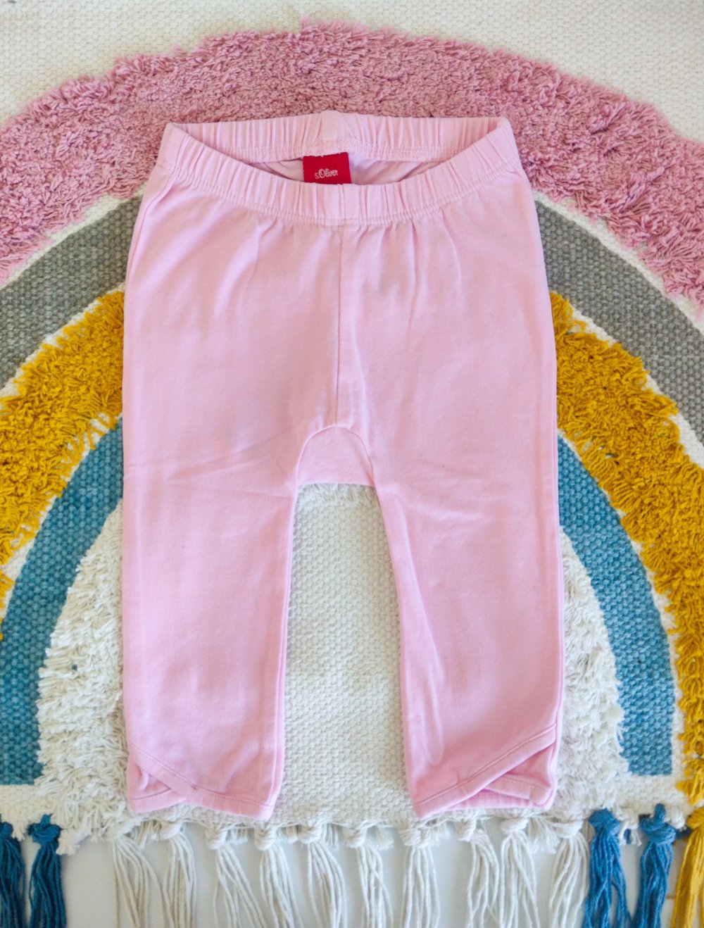 Leggings ° Rosa ° Uni ° s.Oliver ° Baby ° Tulpensaum ° 68