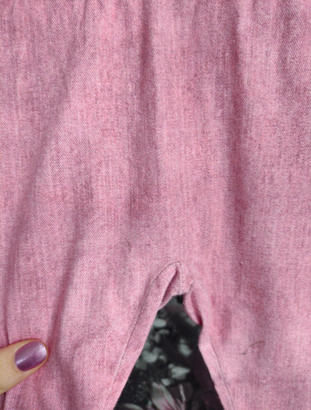 Leggings ° Jersey ° Jeansoptik ° rosa ° handmade ° Kleinkind ° 92