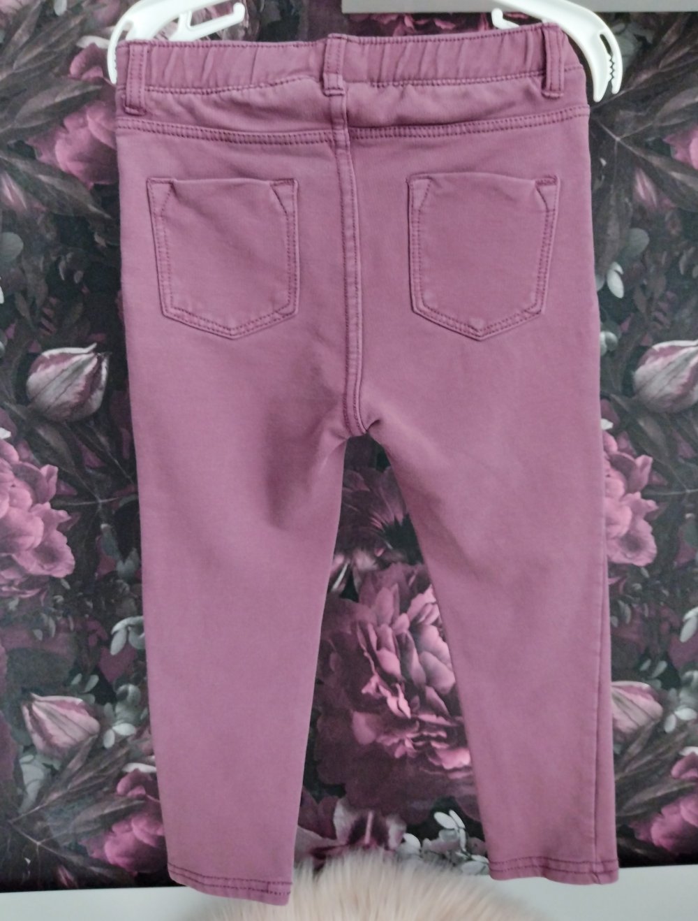 Leggings ° lila ° H&M ° uni ° Hose ° 98