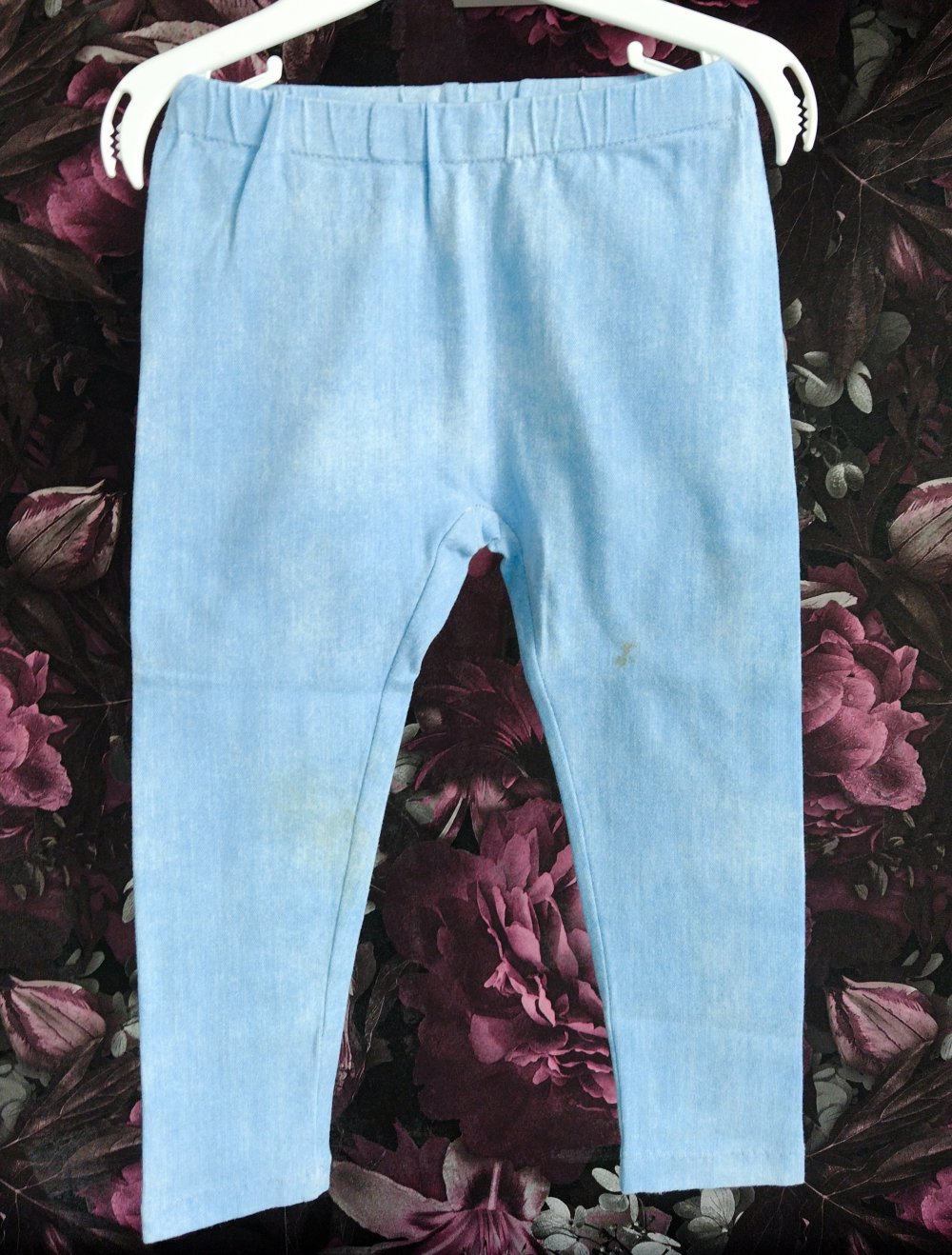 Leggings ° regular fit ° Jeansoptik ° blau ° Spielplatz ° Kleinkind ° 92