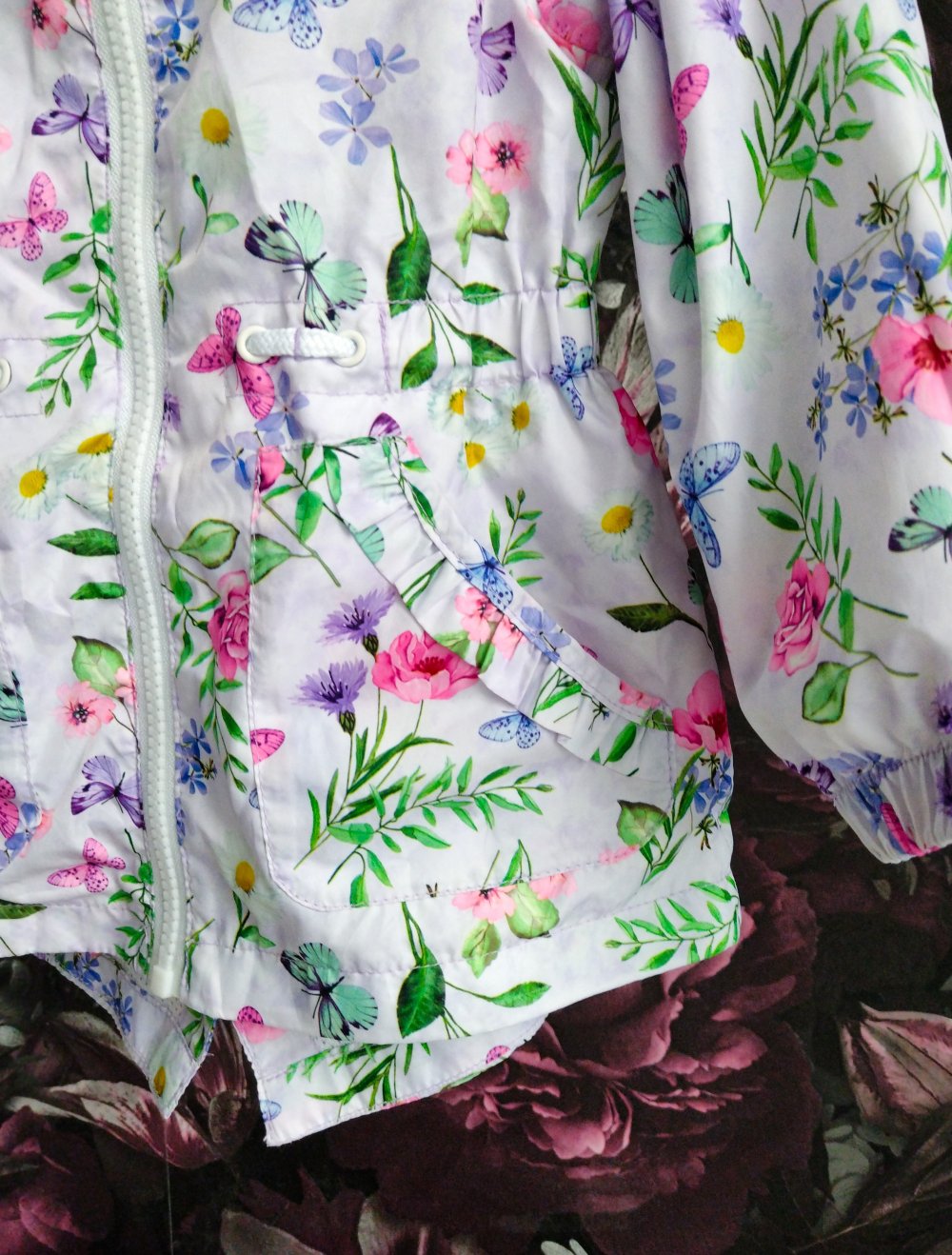 Jacke ° dünn ° Sommer ° Frühling ° Blumen ° 98