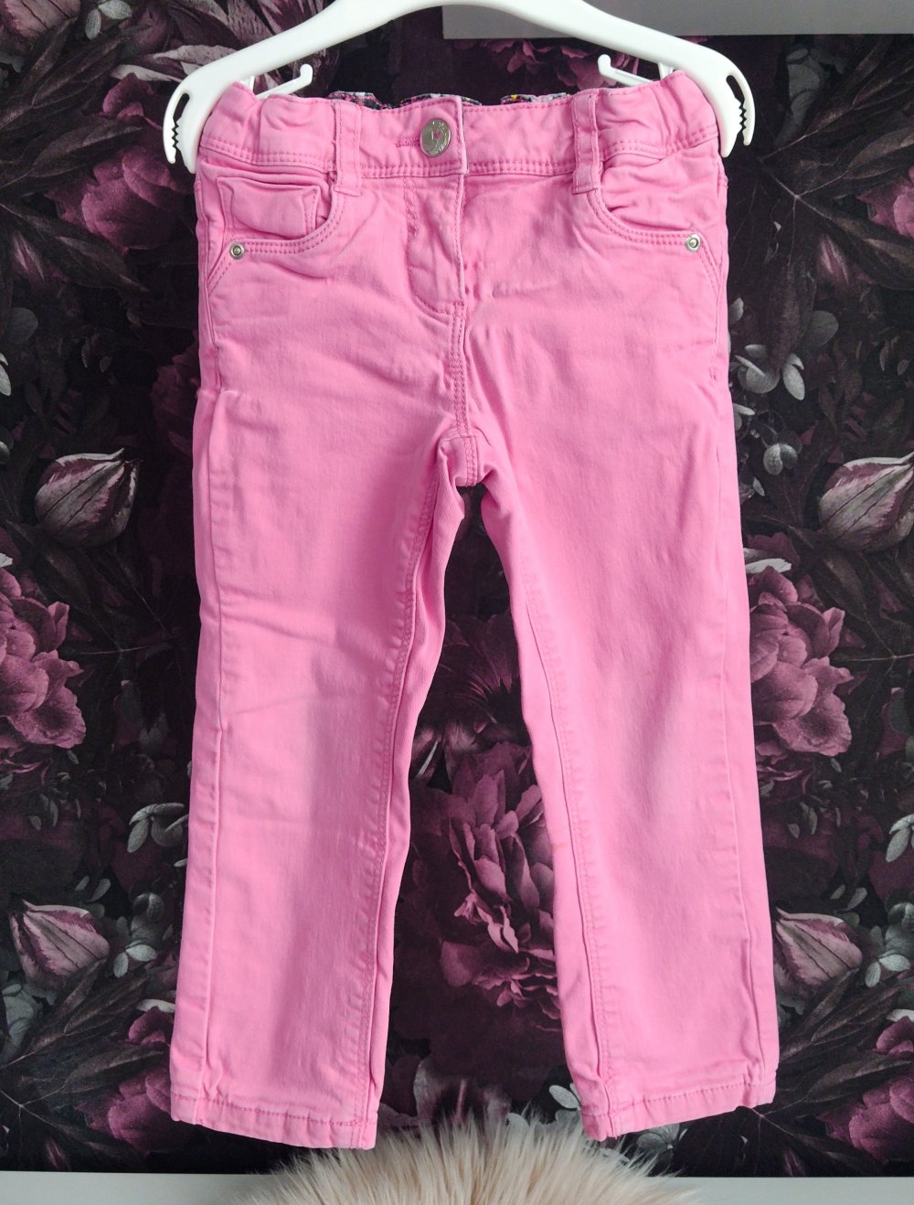Jeans ° gefüttert ° rosa ° Pocopiano ° Kleinkind ° 98