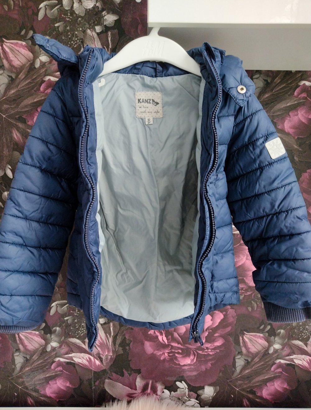 Steppjacke ° blau ° Kanz ° Kleinkind ° 92