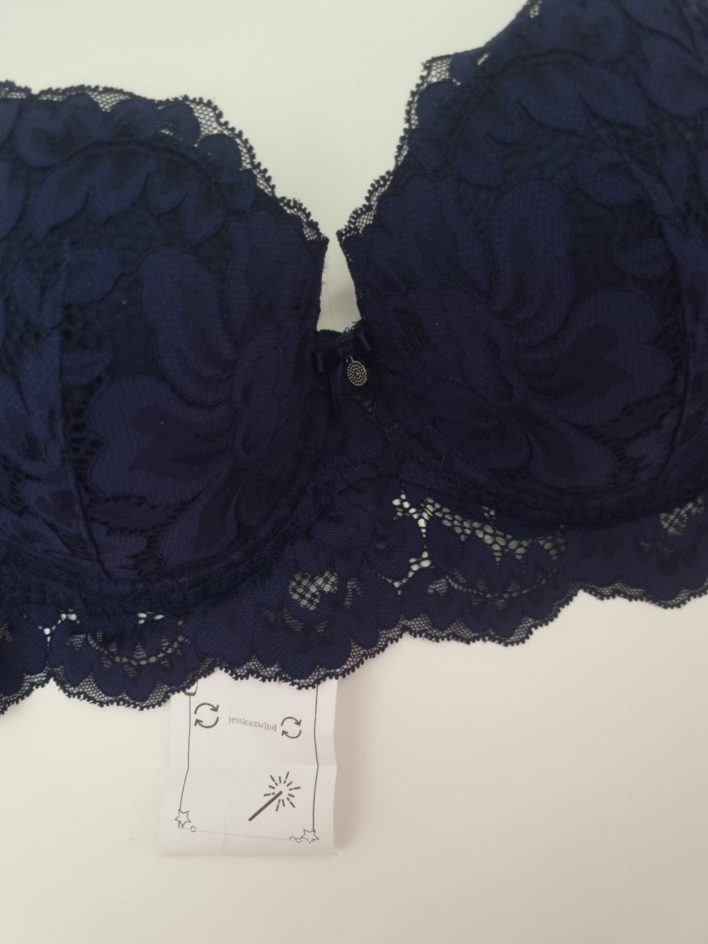 S.Oliver Push-Up BH in marineblau