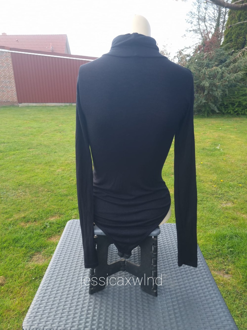 Body Basic Schlicht Schick Rolkragen Langarm