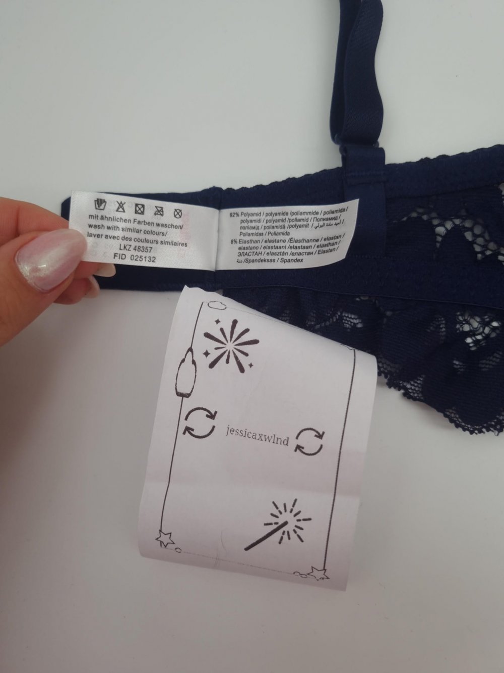 S.Oliver Push-Up BH in marineblau