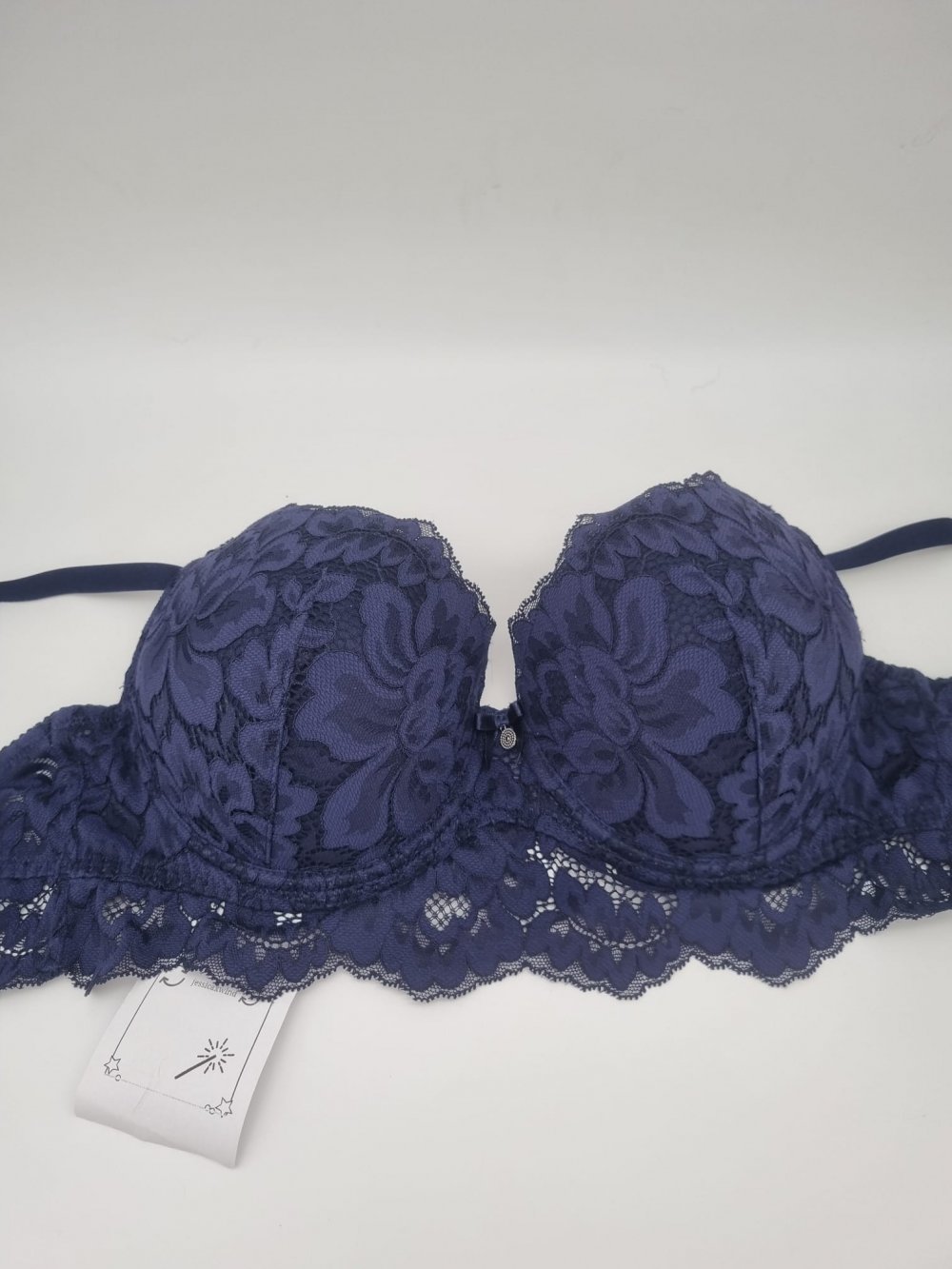 S.Oliver Push-Up BH in marineblau