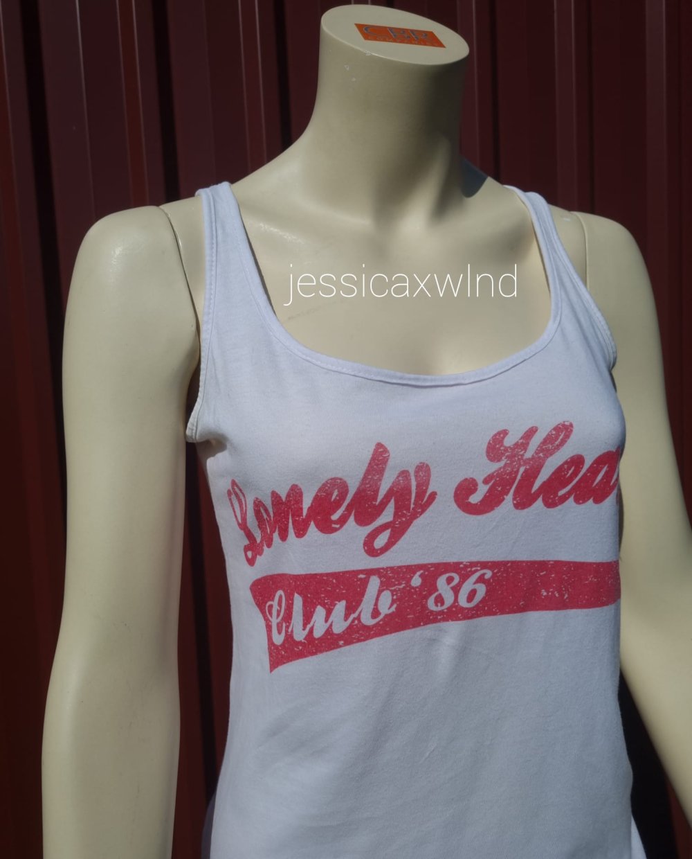 Rotes Tanktop 2000 vintage y2k