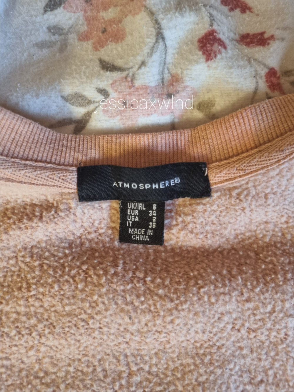 Apricot Aprikosenfarbend Leichter Pullover / Sweatshirt