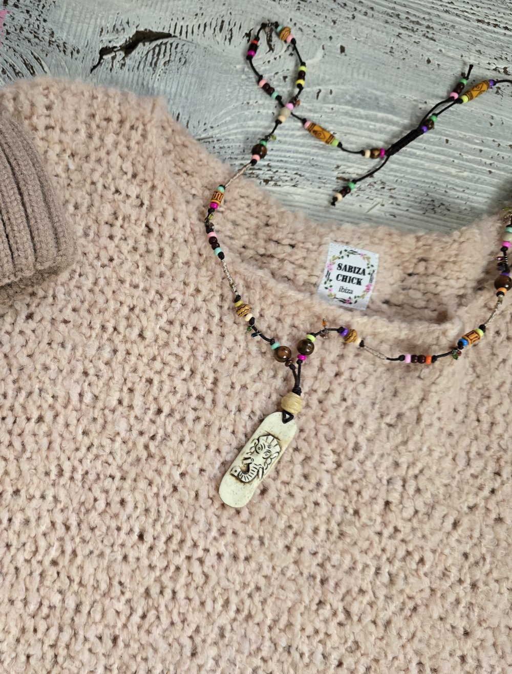 Teddy Boucle Kastenpulli Alpaka Ibiza
