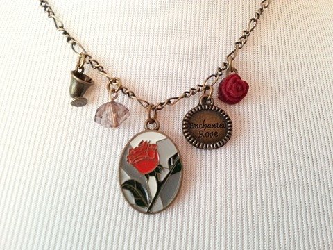 DISNEY// Beauty & the Beast-/ Die Schöne und das Biest-Kette 