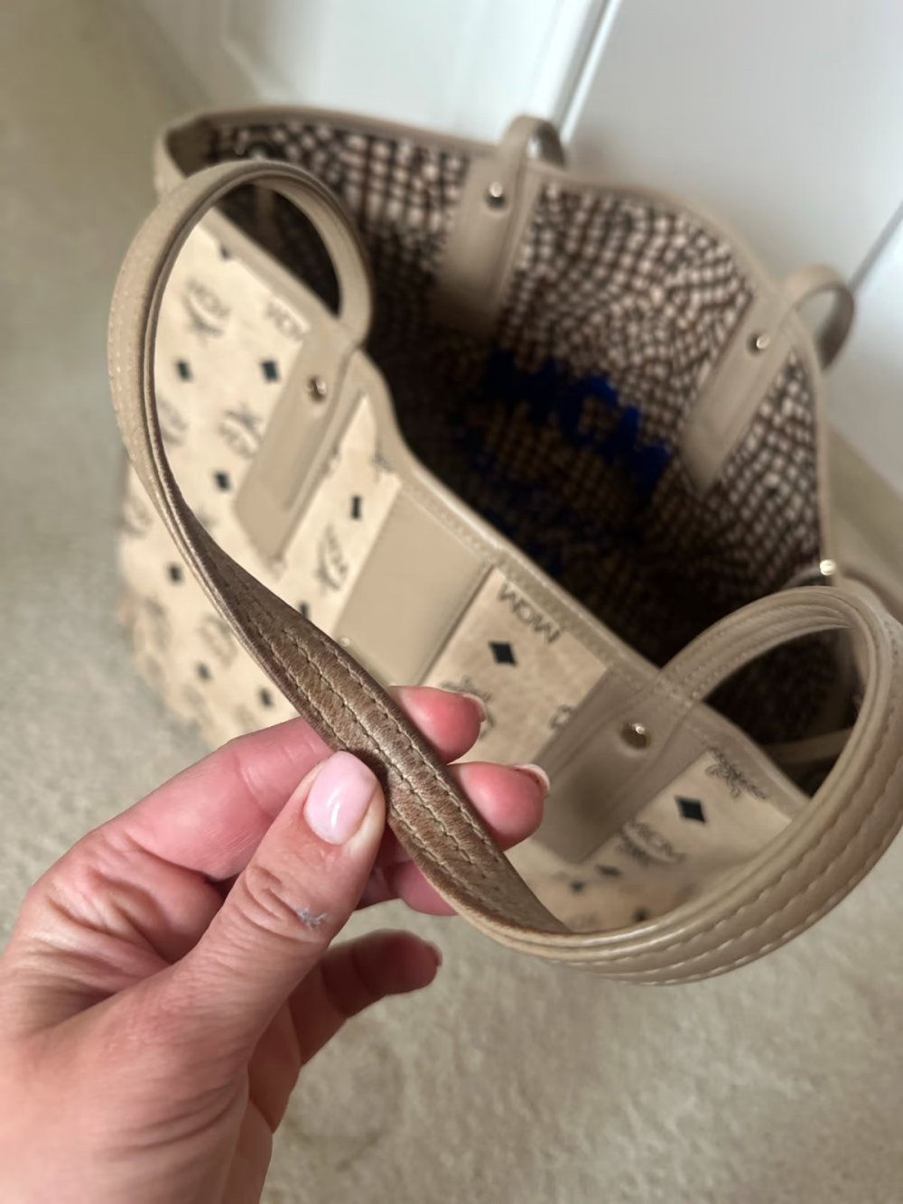 Original MCM Liz Shopper Medium