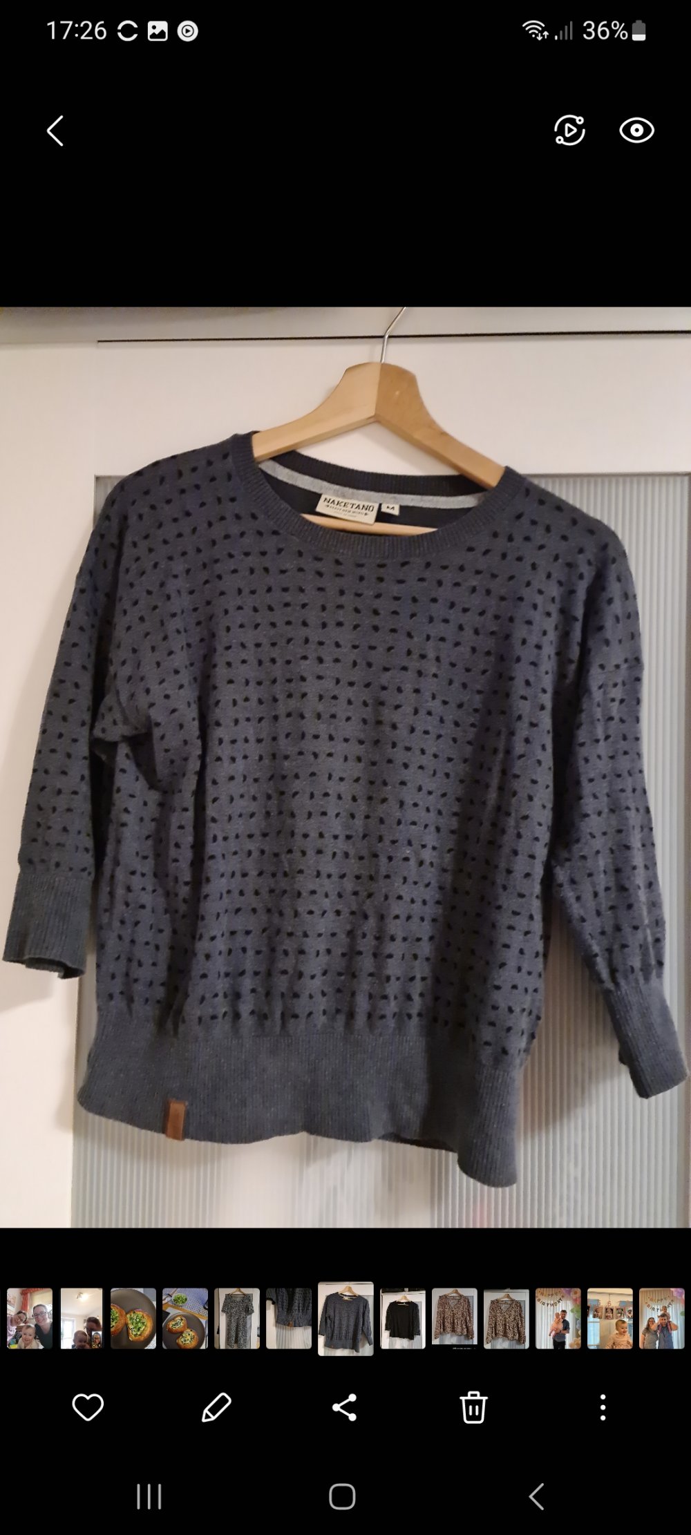 Dünner Pullover