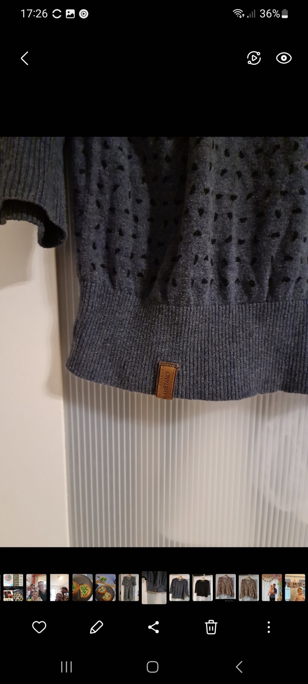 Dünner Pullover
