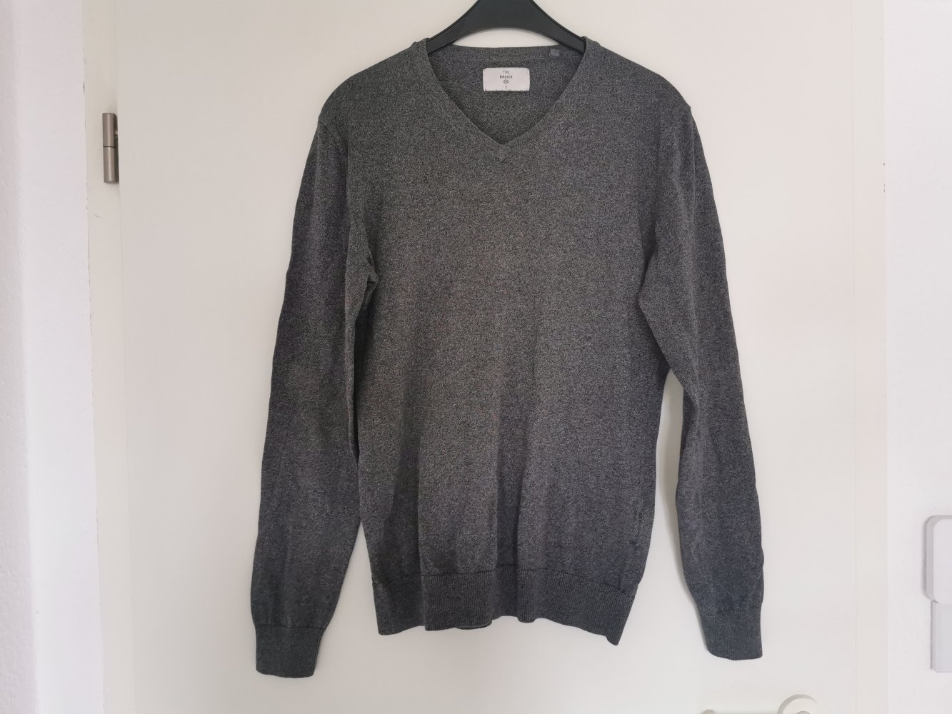 Herrenpullover grau