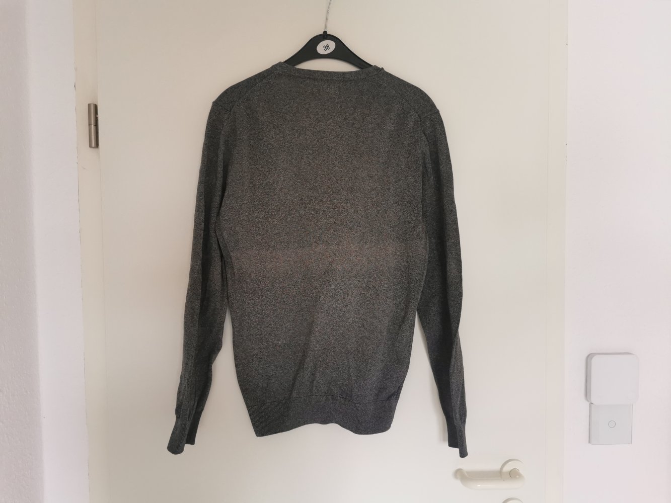 Herrenpullover grau