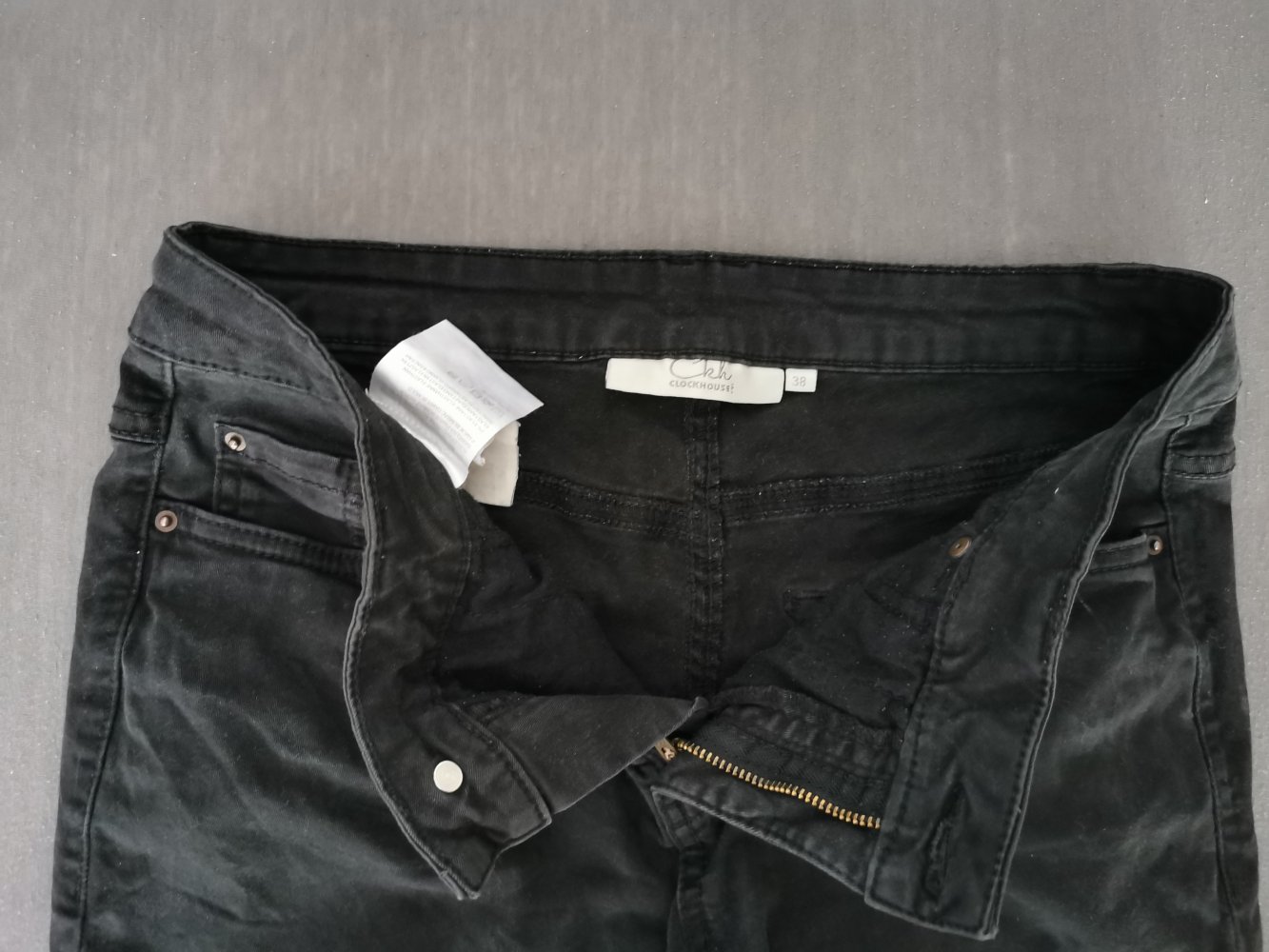 Schwarze Jeans