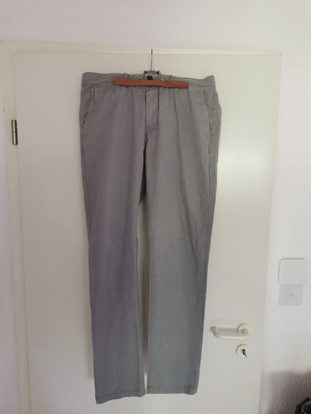 Herrenhose hellgrau
