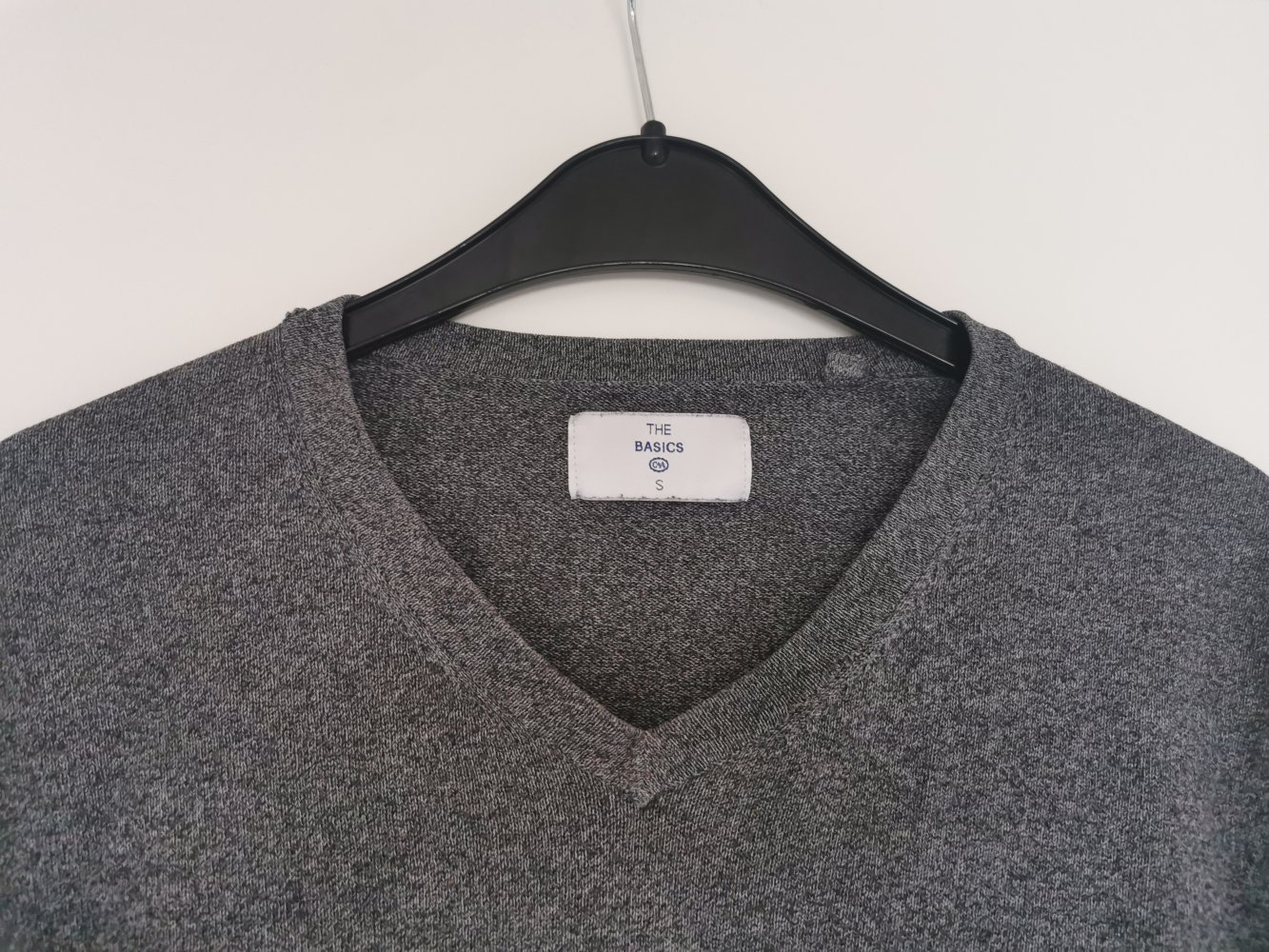 Herrenpullover grau