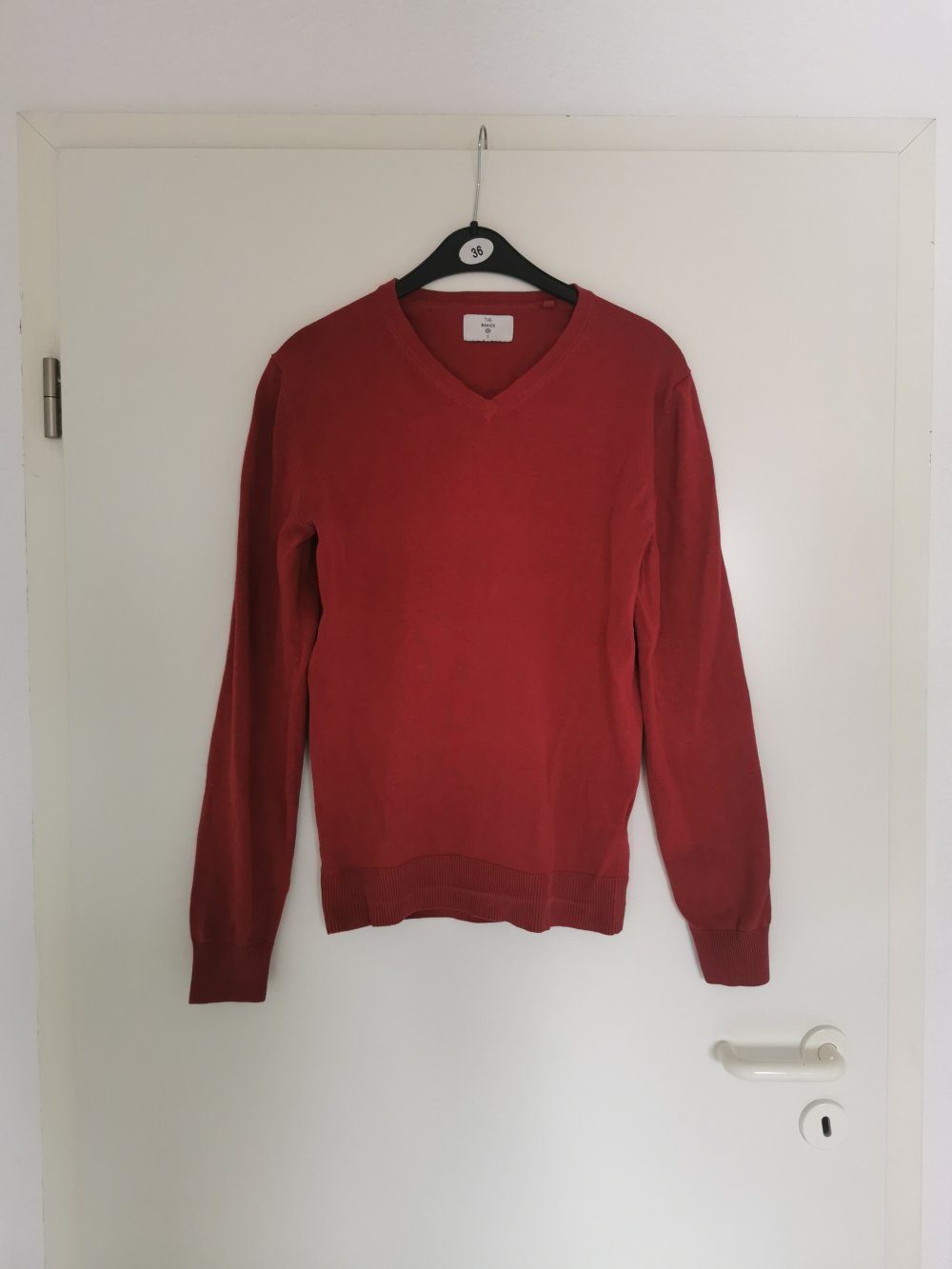 Herrenpullover rot