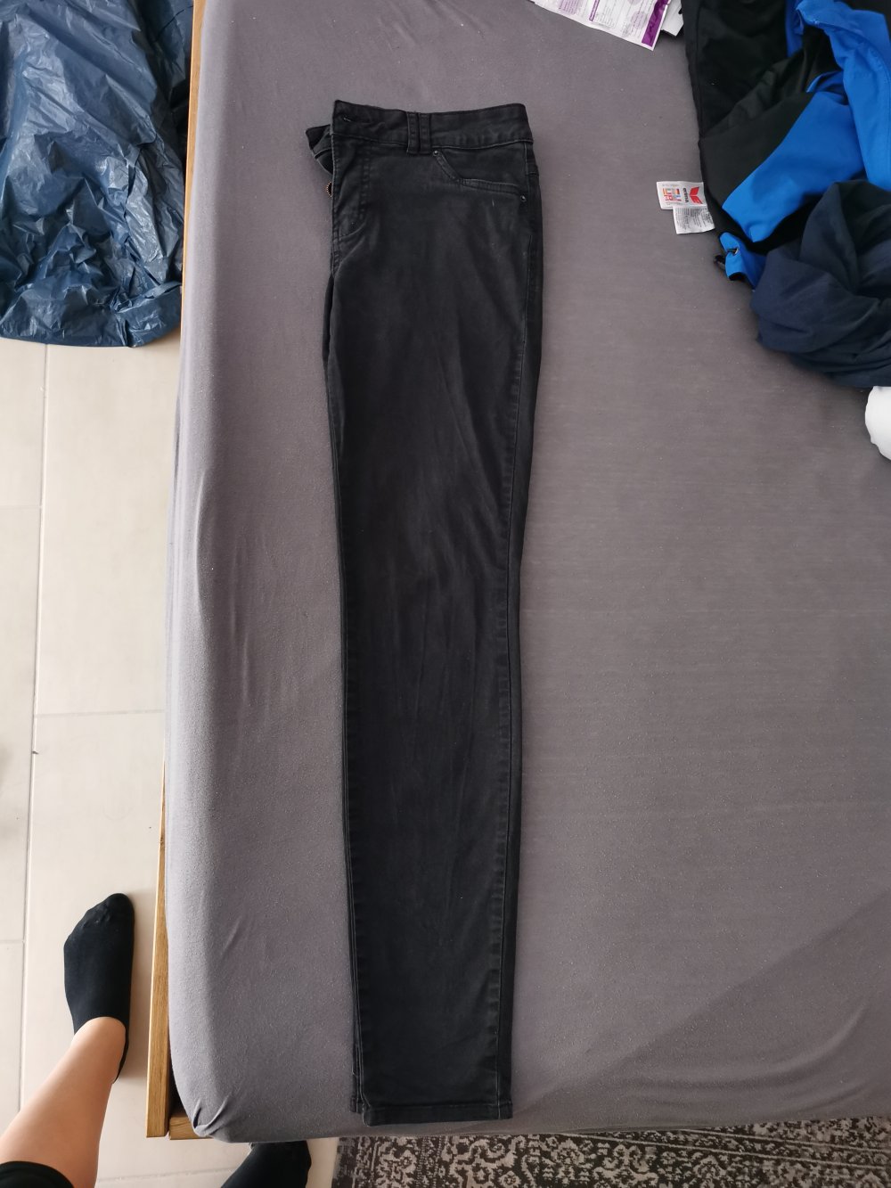 Schwarze Jeans