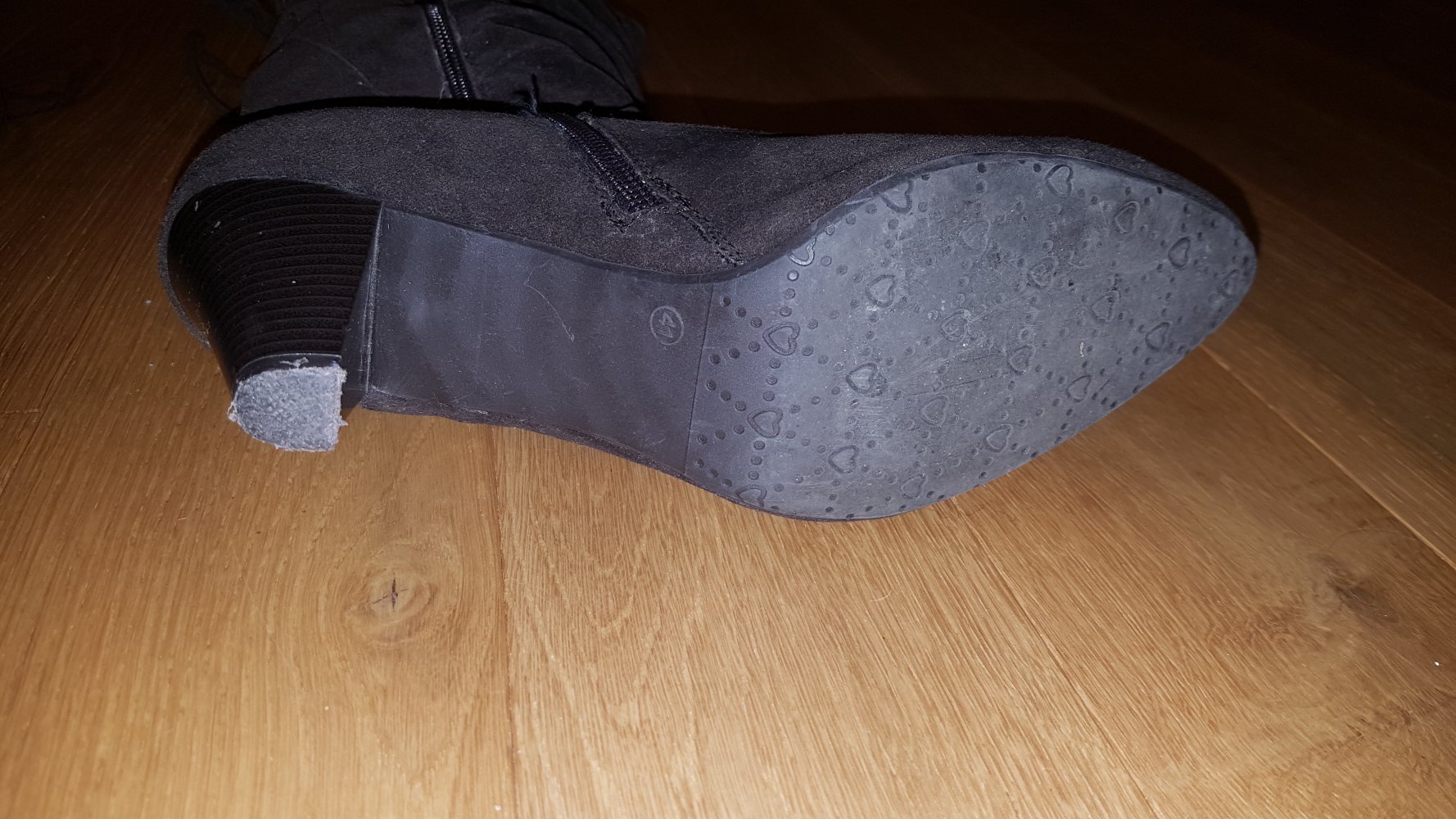 braune Stiefel