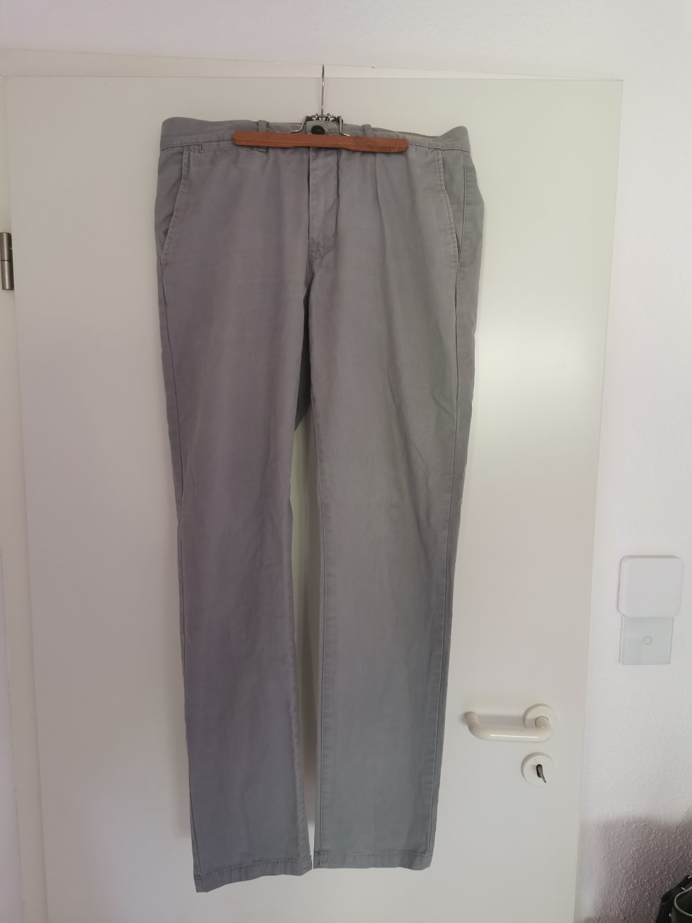 Herrenhose hellgrau