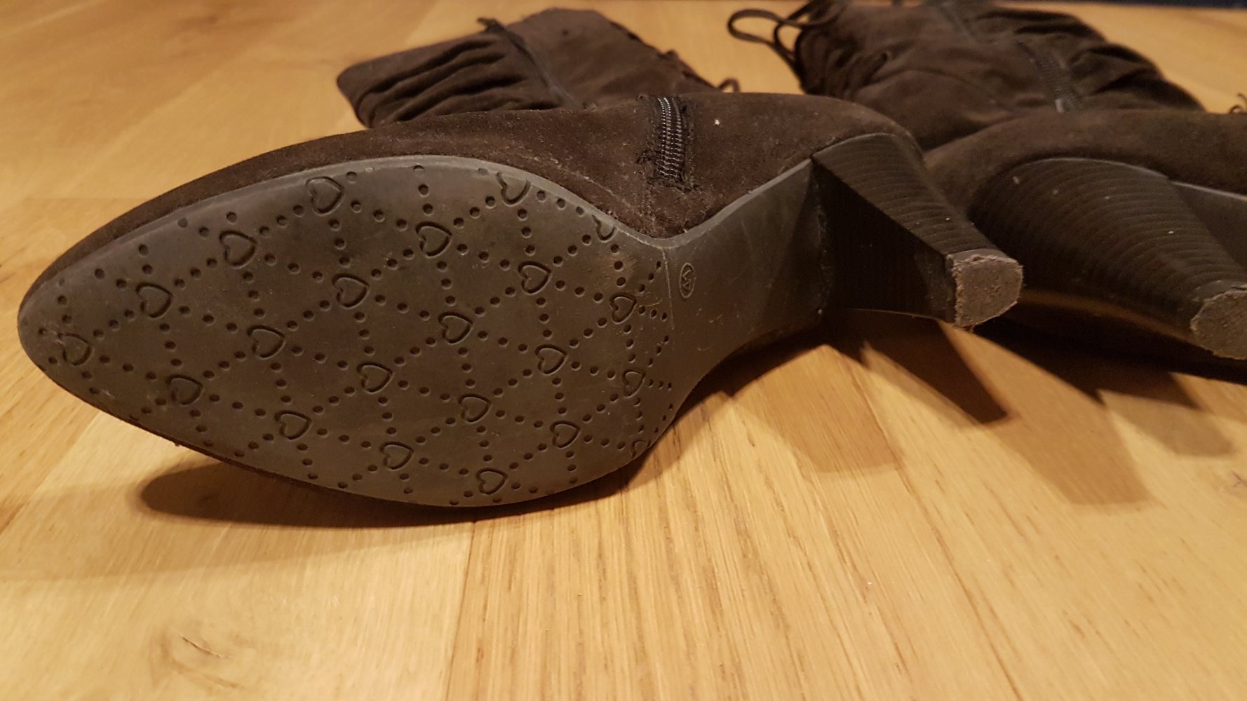 braune Stiefel