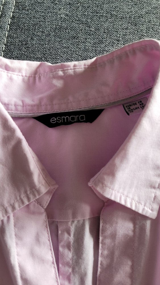 Damenbusinessbluse langärmlig Größe 38 - rosa