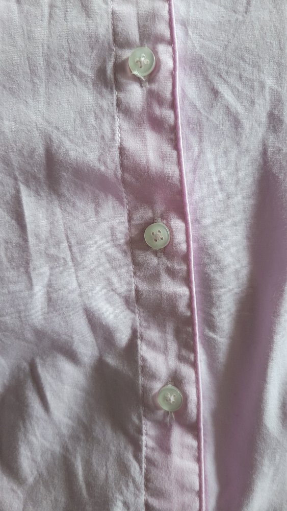 Damenbusinessbluse langärmlig Größe 38 - rosa