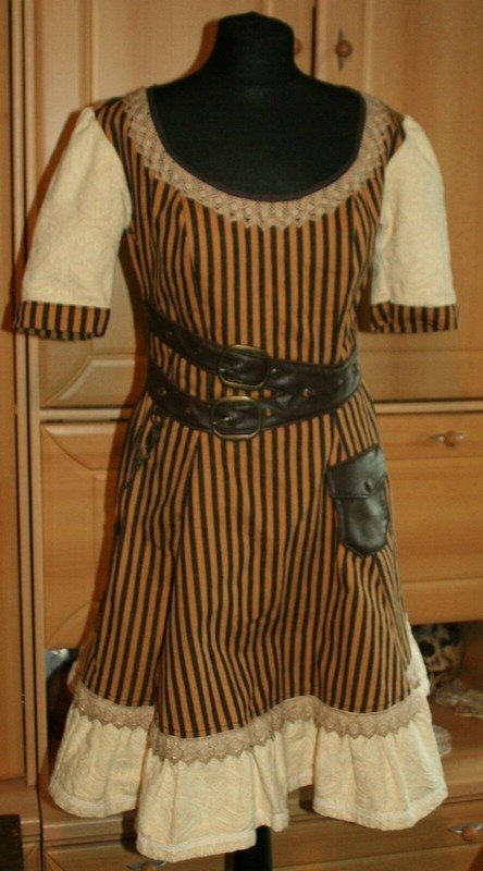 Steampunk Kleid Gr. 36 Mary Gold