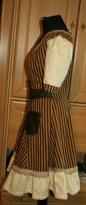  Steampunk Kleid Gr. 36 Mary Gold