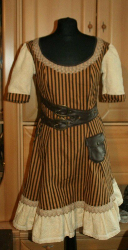  Steampunk Kleid Gr. 36 Mary Gold