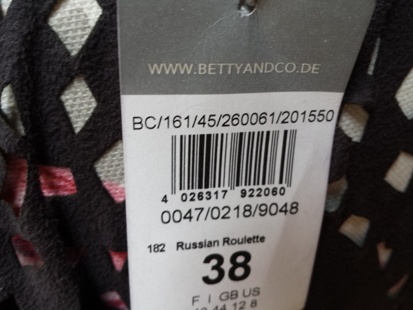 Betty Barclay T-Shirt Lederimitat Lochmuster neu mit Etikett  UVP 49,99!