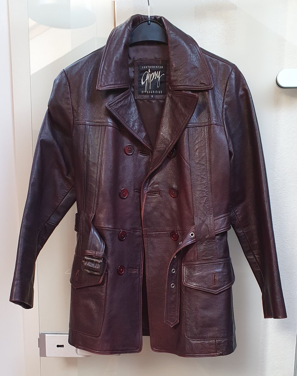 Gipsy Damen Lederjacke Gr. S klastanienbraun