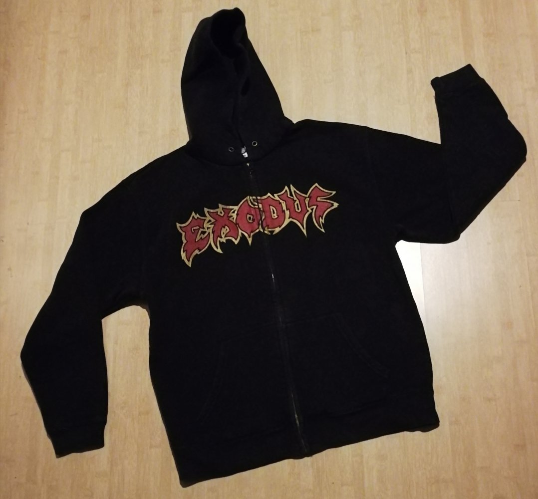 Exodus Zipper Hoodie Merchandise Metal Command est. 1979 Metalmode Bandhoodie Thrash Metal Unisex