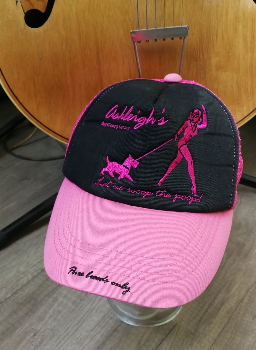 GB Baseballcap Dog Hund Cäppi Mütze Rock n' Roll Alice Cooper Geschenk!
