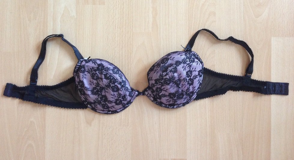 BH Spitzen BH Lingerie Spitzenstoff Burlesque Sexy Netzanteil Push-Up
