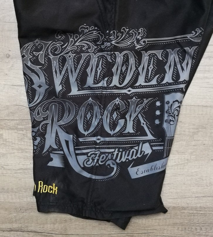 Sweden Rock Festival Shorts! Unisex Metal Heavy Metal Schweden Merchandise Badeshorts Bermudas