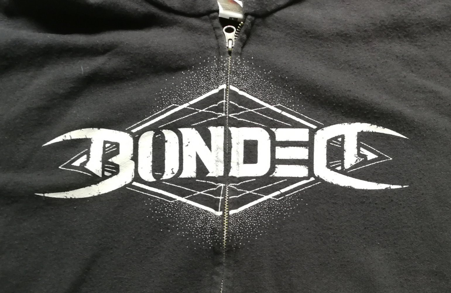Hoodie Zipper Band-Merchandise Bonded Heavy Metal Thrash Metal Skulls Ruhrpott