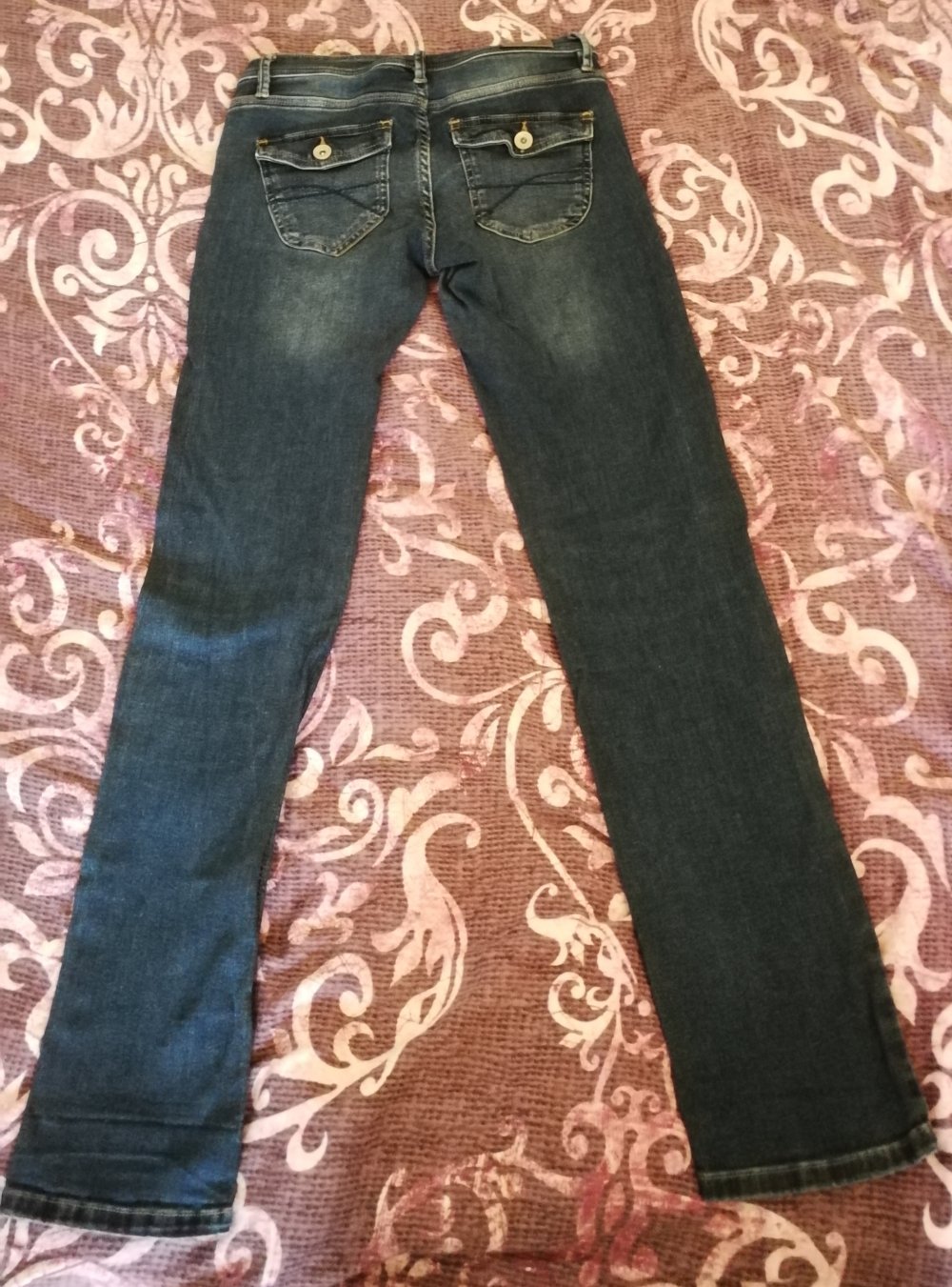 Jeanshose Orsay Gr. 34 Röhre Stretch Baumwolle 