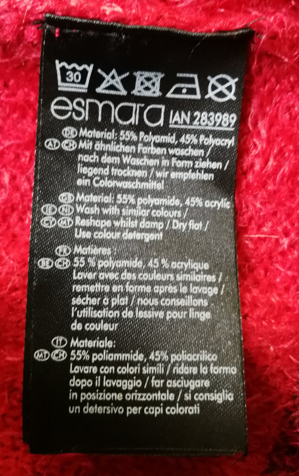 Strickjacke Cardiganz Longstrickjacke Kuscheljacke Jacke Checkers rot schwarz Longcardigan Wuscheljacke