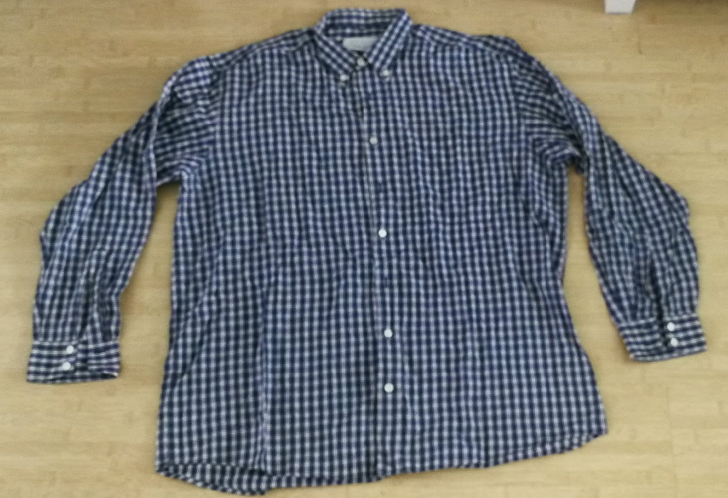 Baumwoll Hemd Karomuster Grunge Holzfällerstyle Unisex Gr. 44 Accanto Young Classic