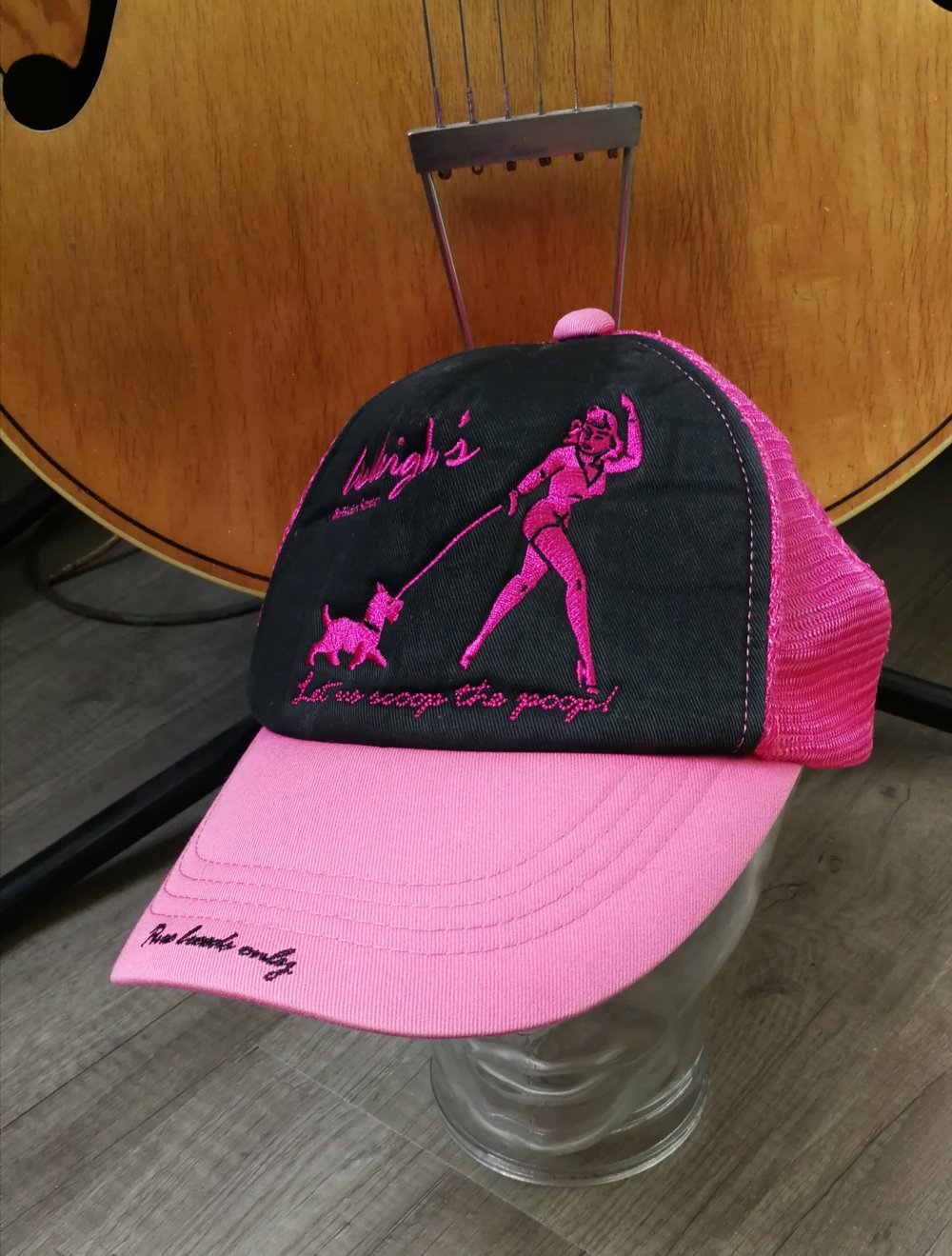 GB Baseballcap Dog Hund Cäppi Mütze Rock n' Roll Alice Cooper Geschenk!