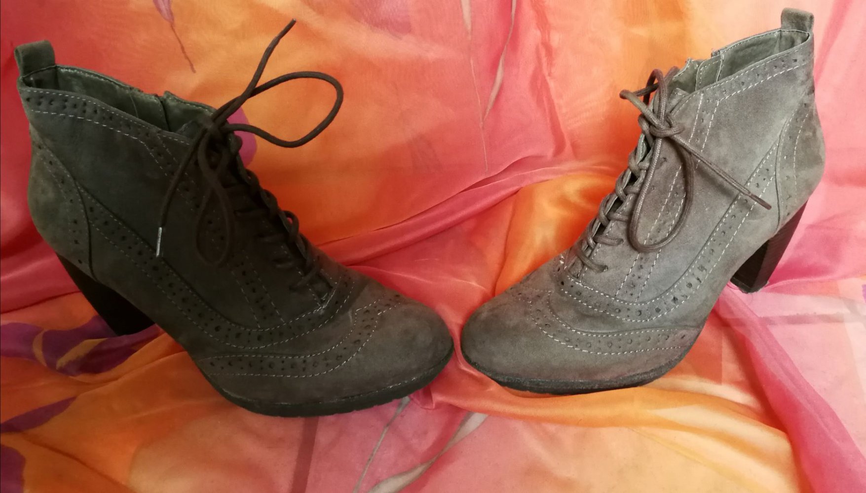 Stiefeletten Victorian Boho Gothic Romantic Hippie Chic vegan!